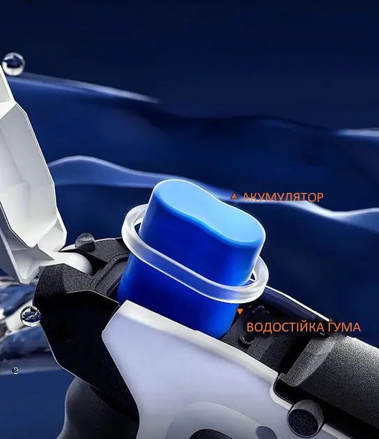 Водный бластер с насосом Zomer детский электрический водяной пистолет на аккумуляторе + USB