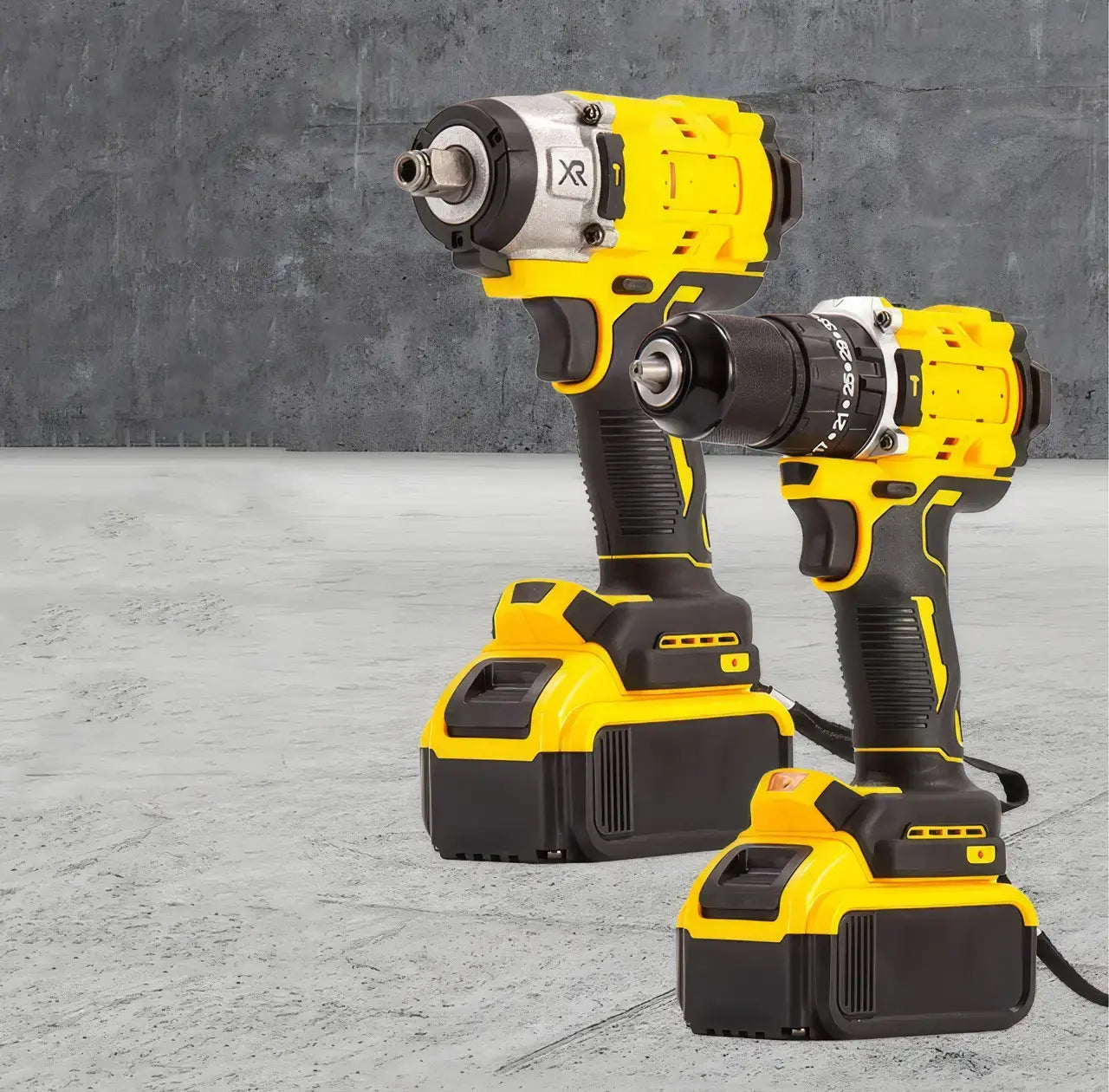 Набор аккумуляторного инструмента в кейсе 2 в 1 Шуруповерт и гайковерт 21V