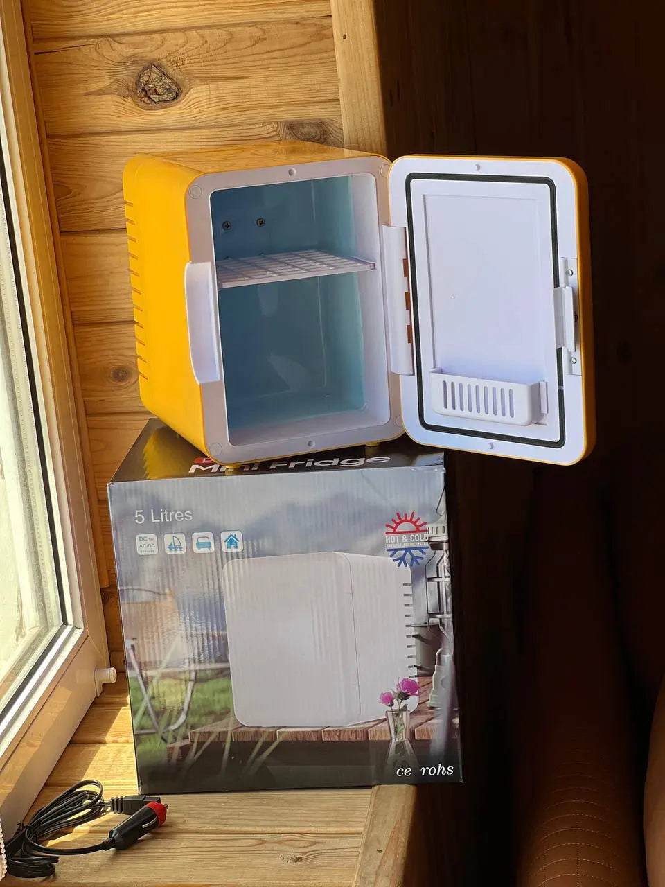 Автохолодильник 5 л для машины Car Refrigerator портативный
