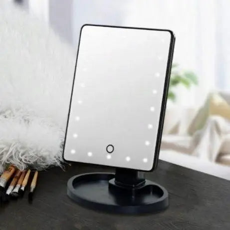 Белый Зеркало с LED подсветкой для макияжа Magic MakeUp Mirror