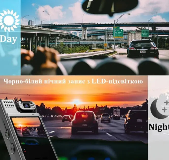 Видеокамера нагрудная Wi-Fi аккумуляторная боди камера с дисплеем 1.3 дюйма регистратор с фиксацией клипсой UKC L9