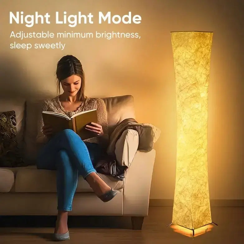 Напольная лампа с пультом дистанционного управления,20×20×130 см