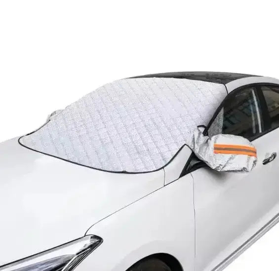 Накидка на лобовое стекло защита от снега 150х70 см чехол для машины от солнца дождя зимний тент