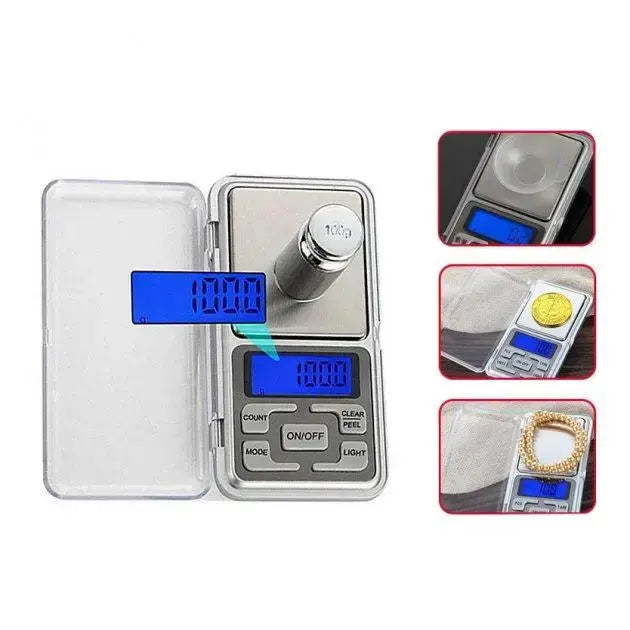 Весы ювелирные компактные карманные 500г