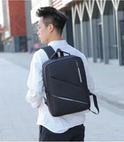 Рюкзак противоударный для ноутбука 15,6" с USB-портом и отсеком для ноутбука