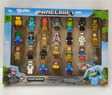 Набор минифигурок Minecraft 24 шт с оружием – подарок для фанатов игры Майнкрафт