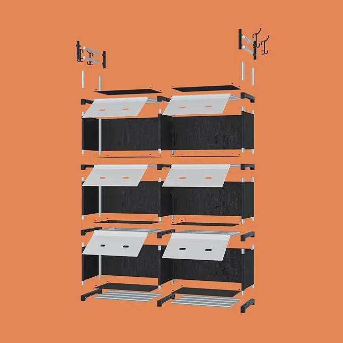 Полка для обуви / закрытый стеллаж AND LY-1048