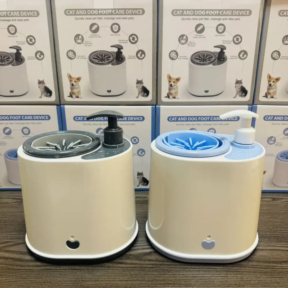 Автоматическая лапомойка для ухода за лапками домашних животных Pet Foot Washing Cup AND149
