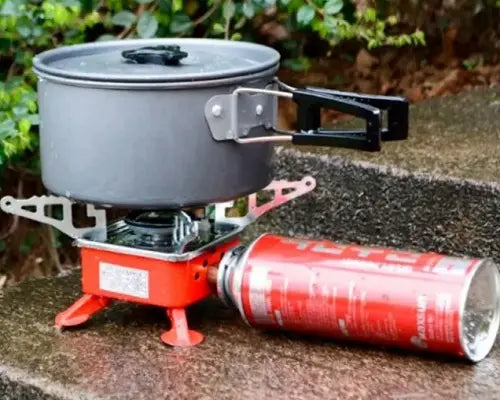 Портативная газовая плита Portable Card Type Stove K-202
