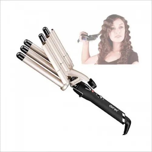 Плойка Волна Gemei GM 2933, Щипцы для завивки волос, гофре, плойка пять волн, накрутка волна