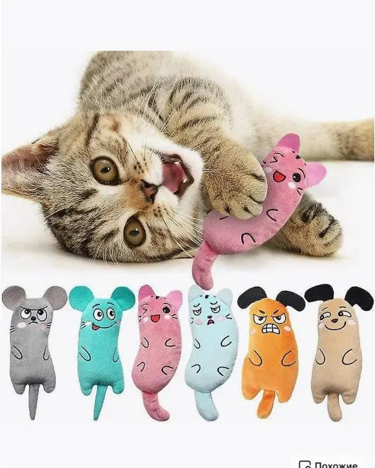 Игрушка для кошек мышка с мятой / Игрушки для кошек мышки с мятой AND-5275