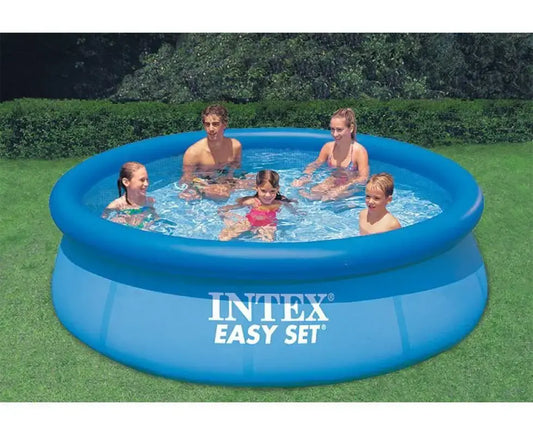 Надувной бескаркасный круглый бассейн Intex 28132 (366-76см, 5621 л, фильтр-насос 230V)