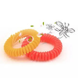 Силіконовий браслет - пружинка від комарів та комах з капсулою BallTV-103