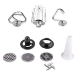 Кухонный комбайн 3 в 1 Rainberg RB-8080 Тестомес / Мясорубка / Блендер/ Планетарный миксер 4200В