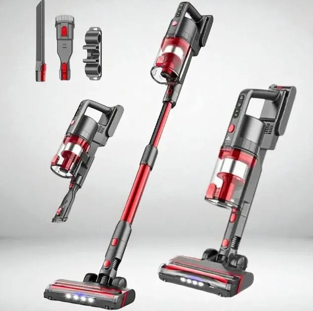 Вертикальный аккумуляторный пылесос Rainberg 2500 Вт беспроводной, для уборки, дома