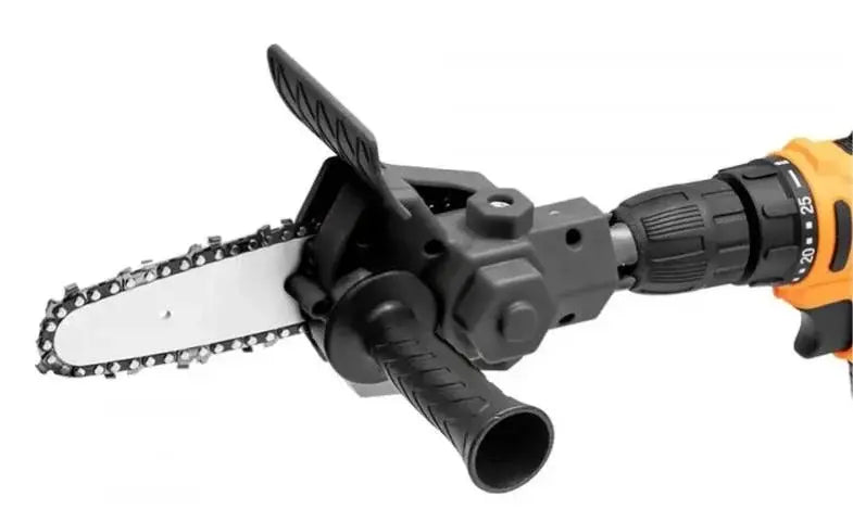 Насадка на дрель цепная пила для дерева / Электропила с ручкой