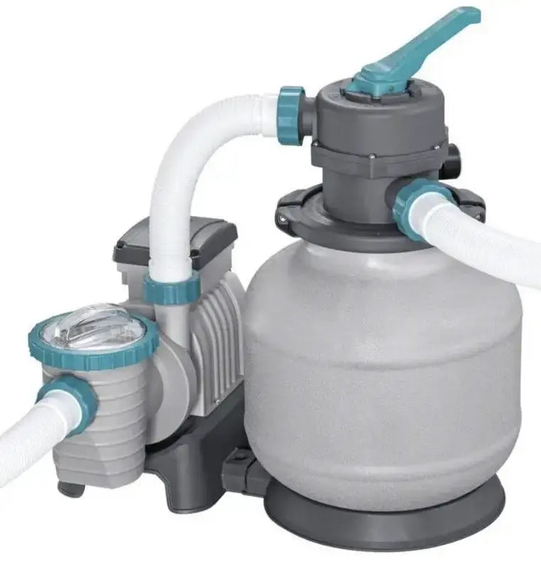 Каркасный круглый бассейн 549х132 см на 26 000 л с фильтр-насосом, лестницей, тентом Bestway 561KC