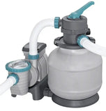 Каркасный круглый бассейн 549х132 см на 26 000 л с фильтр-насосом, лестницей, тентом Bestway 561KC