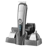 Машинка для стрижки волос VGR V-105 триммер для усов и бороды с насадками 5в1