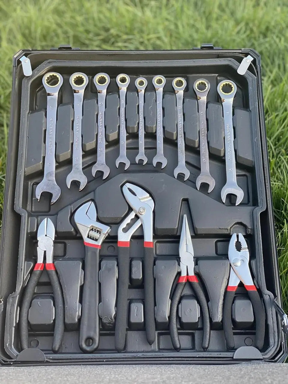 Большой Набор инструмента в чемодане Rainberg 399 предметов, инструменты, набор инструментов