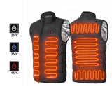 Жилетка с USB подогревом, 9 зон обогрева XL