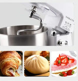 Кухонный комбайн тестомес миксер 3 в 1 на 6 скоростей Sokany SC-209 Multy 800 Вт