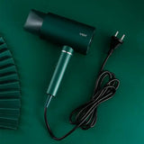 Профессиональный фен для волос VGR V-431 мощностью 1600-1800 Вт зеленого цвета