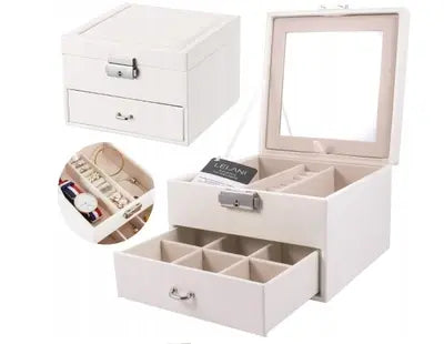 Шкатулка для украшений Lombardi 25.5 х 25.5 х 9 см