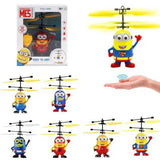 Детская игрушка Летающий Миньон с подсветкой