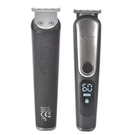 Машинка для стрижки волос VGR V-105 триммер для усов и бороды с насадками 5в1
