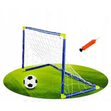 Игровой набор Мини Футбол "Складные ФУТБОЛЬНЫЕ ВОРОТА" 56см Anjanle Футбольный набор с насосом и мячом