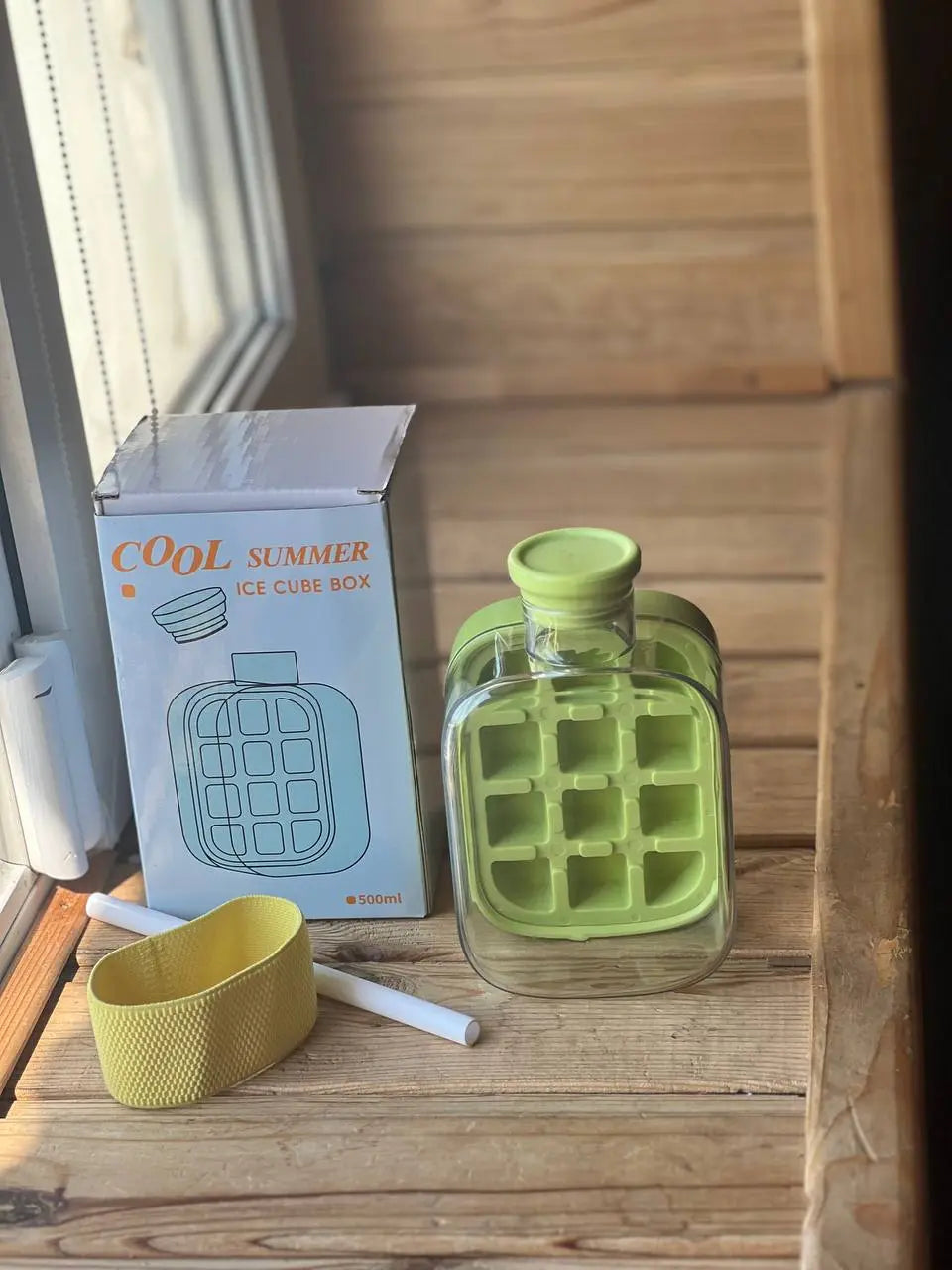 Лоток для льда с крышкой Curling LY-942 – герметичный контейнер-форма