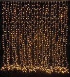 Гирлянда водопад 320-400L 3X3М с заглуш. (10Х32ЛАМП) теплый RD-7152