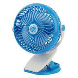 Аккумуляторный мини-вентилятор с прищепкой, USB, LY-582 / Настольный вентилятор / Вентилятор на стол