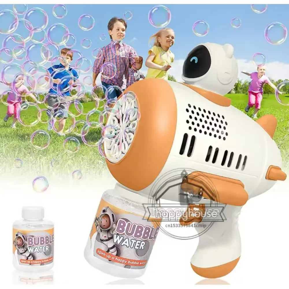 Пистолет детский автоматический пистолет пулемёт для мыльных пузырей Toy bubble gun AND 388-10