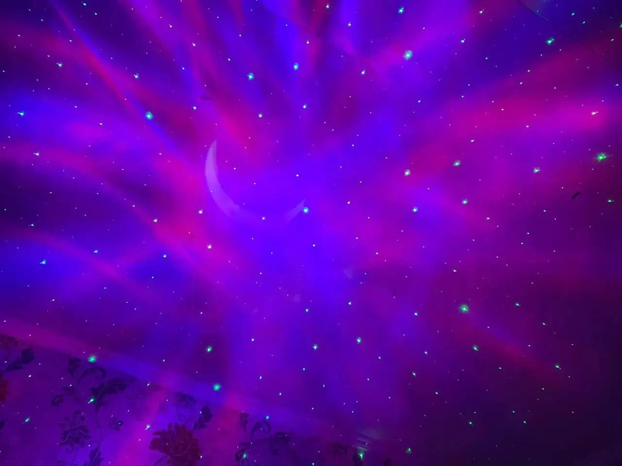 Astronaut Проектор галактики лазерный Астронавт-космонавт, звездное небо на потолке с пультом Белый