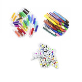 розовый Набор для рисования 145 предметов в алюминиевом чемоданчике