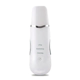 Ультразвуковой скраббер портативный для чистки лица Face Cleaner 8816 / Очиститель поров / Скрабер лифтинг