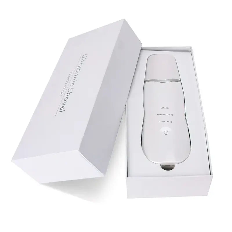 Ультразвуковой скраббер портативный для чистки лица Face Cleaner 8816 / Очиститель поров / Скрабер лифтинг