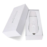 Ультразвуковой скраббер портативный для чистки лица Face Cleaner 8816 / Очиститель поров / Скрабер лифтинг