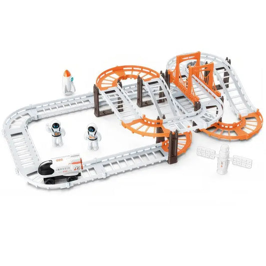 Конструктор космический трек Outer Space Track со звуковыми эффектами и светом