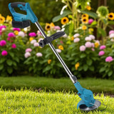 Аккумуляторный набор садовых инструментов 6в1 + АКБ 48В / Набор для сада Триммер / Секатор / Пила / Воздуходуйка / Удлинитель