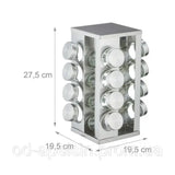 Карусель для специй Spice carousel 16 отсеков, подставка для специй, баночки для специй, набор для специй