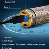 Аккумуляторная мини бритва металлическая дорожная USB электробритва роторная беспроводная Mini Shaver Alstow NS-701