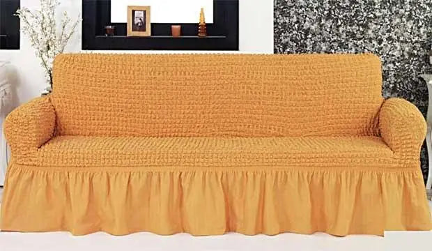 Турецкий натяжной чехол на диван универсальный
