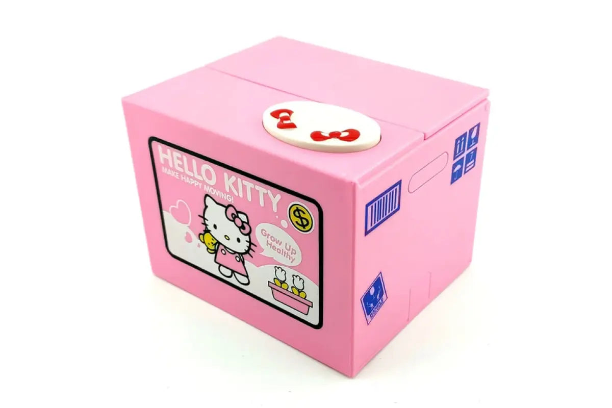Интерактивная копилка Hello Kitty Piggy Banк розовый