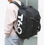 Спортивная сумка для спортивных вещей черного цвета T60 Сумка-рюкзак спортивная на 35 л