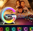 Настольная смарт-лампа с беспроводной зарядкой и динамиком Smart Light Sound Machine G63