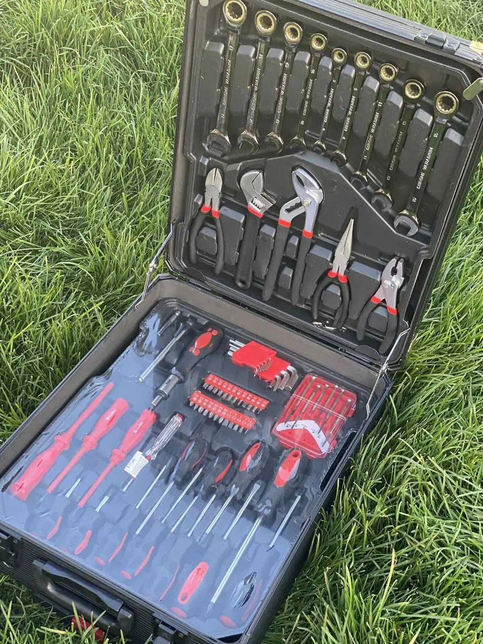 Большой Набор инструмента в чемодане Rainberg 399 предметов, инструменты, набор инструментов