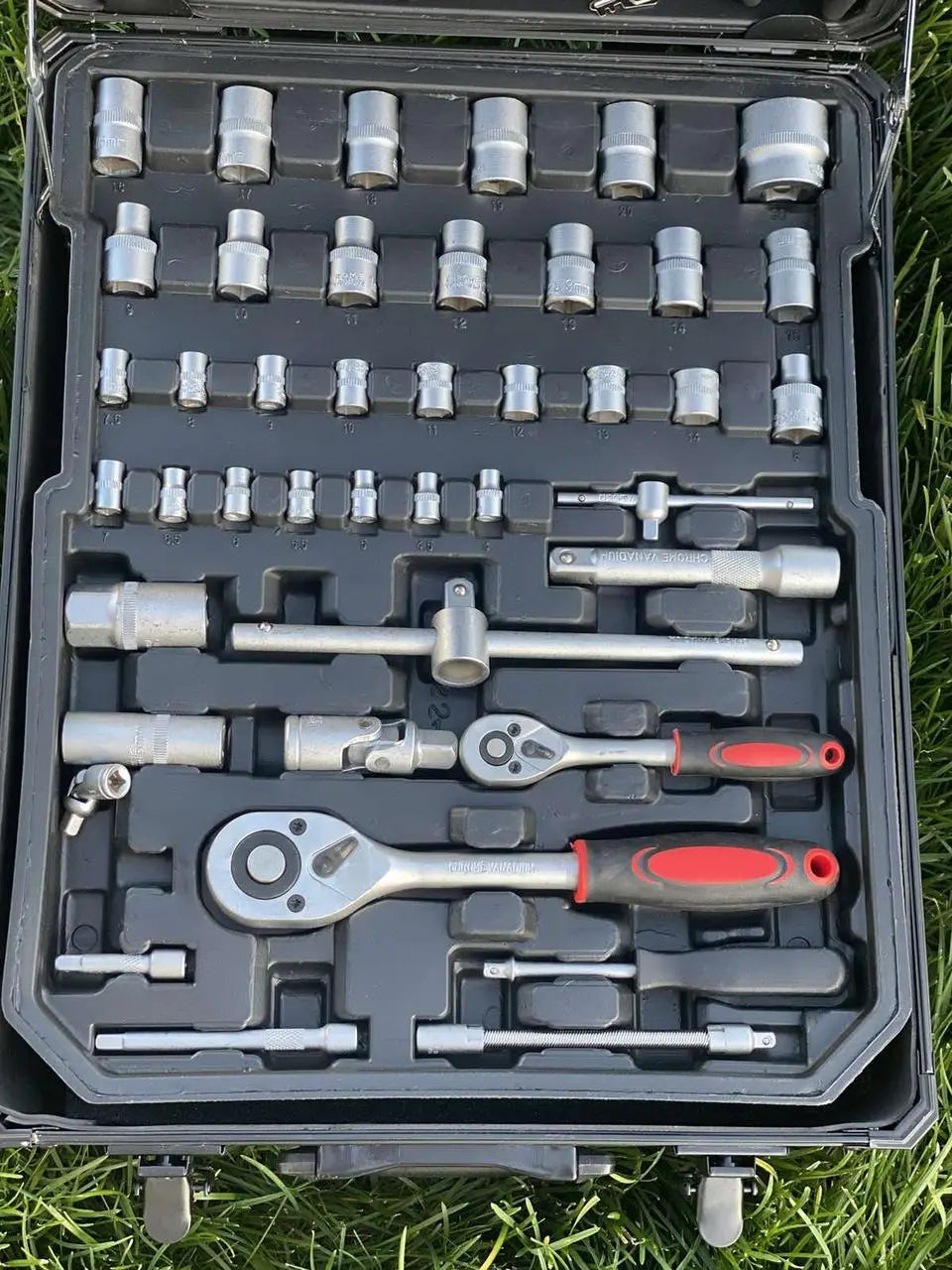 Большой Набор инструмента в чемодане Rainberg 399 предметов, инструменты, набор инструментов